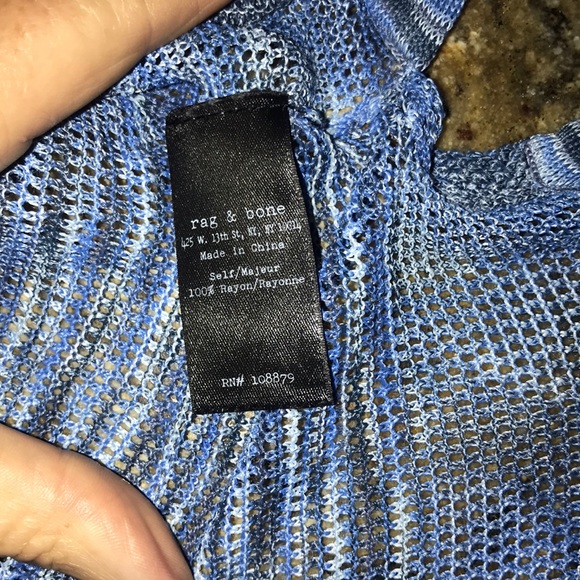 Rag & Bone , Cool, mesh-knit top ! XS , NWOT 🌺😎 - Picture 7 of 10